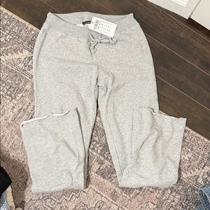 Gray brandy melville sweat Pants